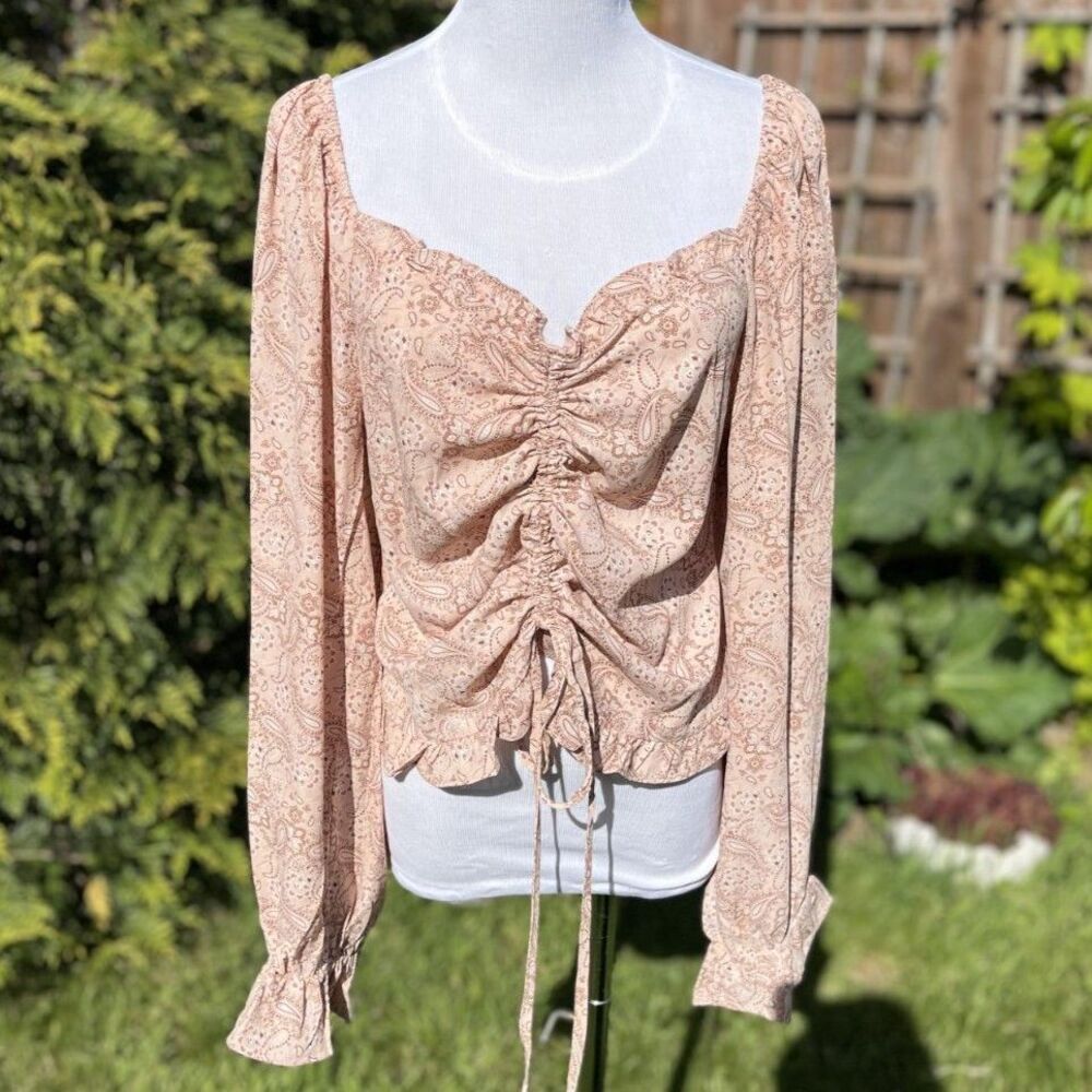 Savanna Jane Paisley Blouse NEW